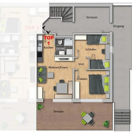 121b - 1 Apartment Konigsleiten